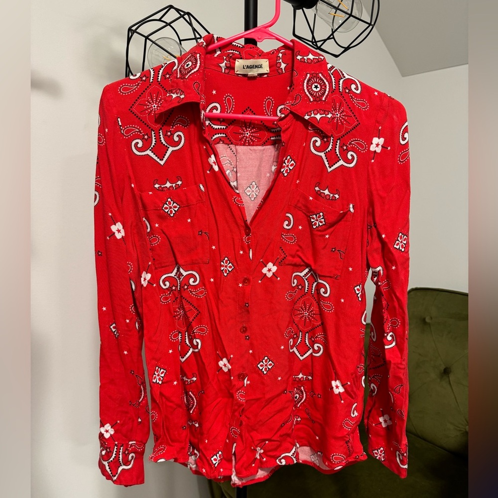 Women’s L’Agence top.